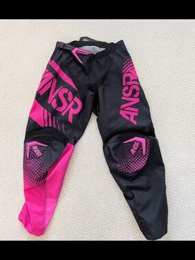 Answer Racing ANSR Syncron Motocross Pants Pink Black Womens Size 6